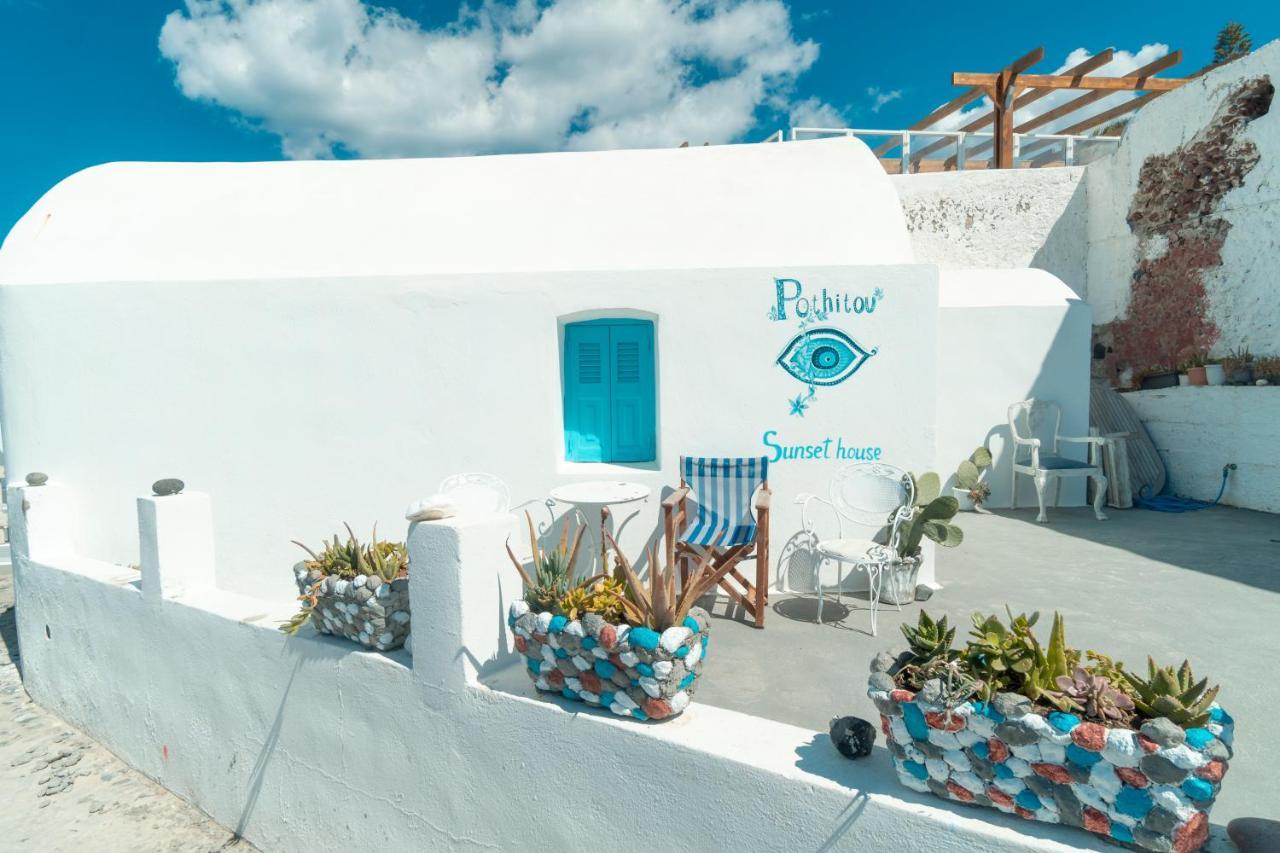 Oia Sunset House Pothitou Villa ภายนอก รูปภาพ