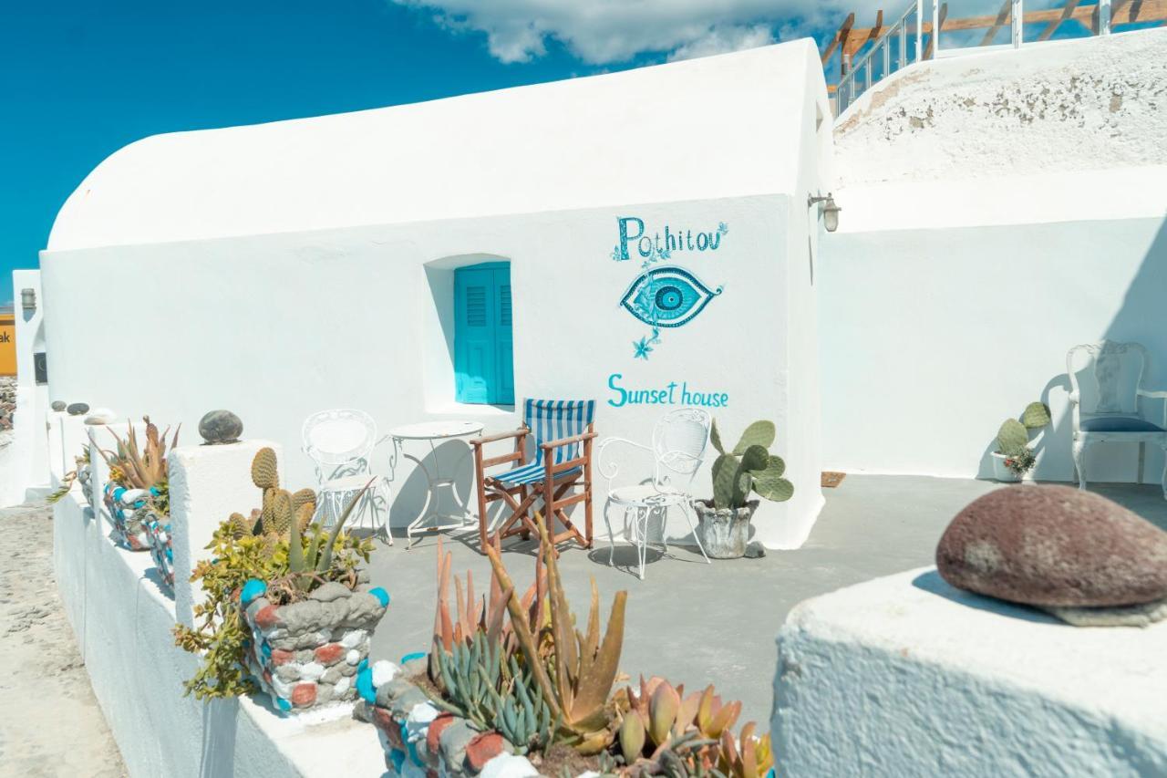 Oia Sunset House Pothitou Villa ภายนอก รูปภาพ