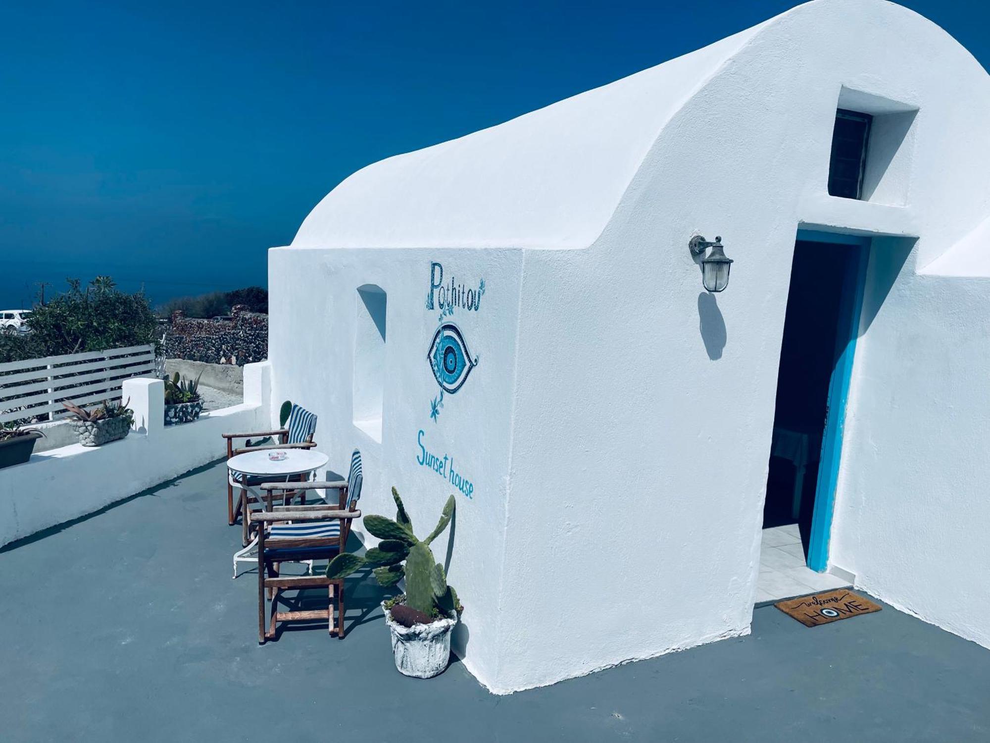 Oia Sunset House Pothitou Villa ภายนอก รูปภาพ